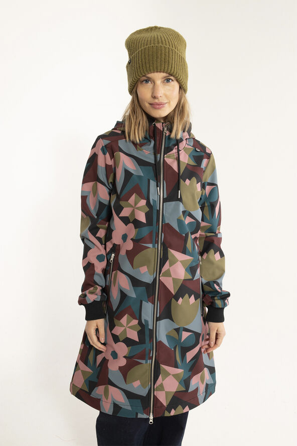 Danefæ Danejane Softshell Black GEOFLEUR Black geofleur