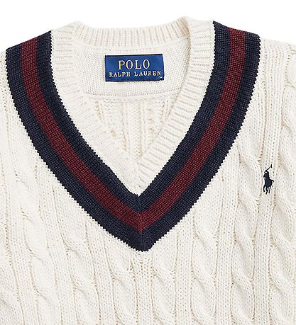Polo Ralph Lauren Bluse - Strick - Classics - Herbal Milk Multi
