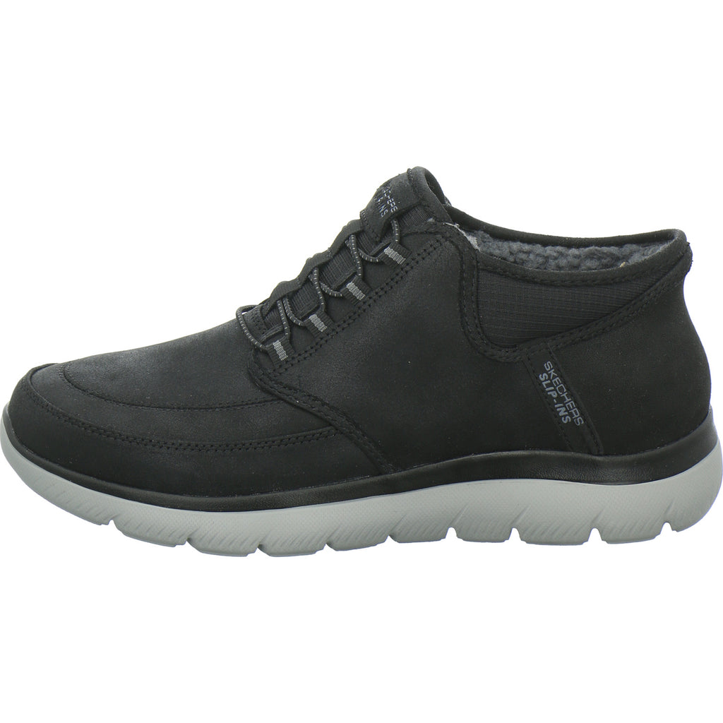 Skechers Winterschuhe Herren Summits Slip Ins Schwarz