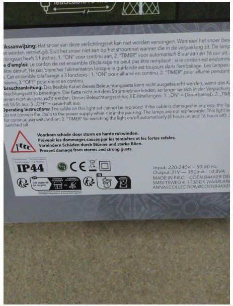 Vlaggenmastverlichting - Extra Warm Wit - 6 Meter - 1240 Lampjes - Met Timerfunctie