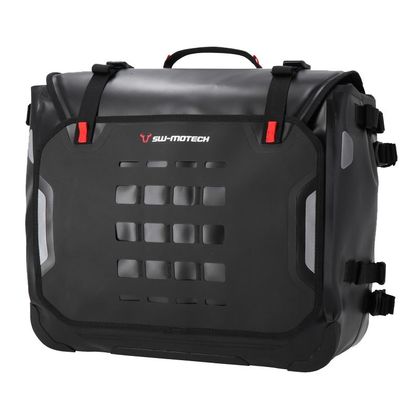 Sacoches cavalières SW-MOTECH SysBag WP L/L (27-40 litres x 2) complet avec support - Noir