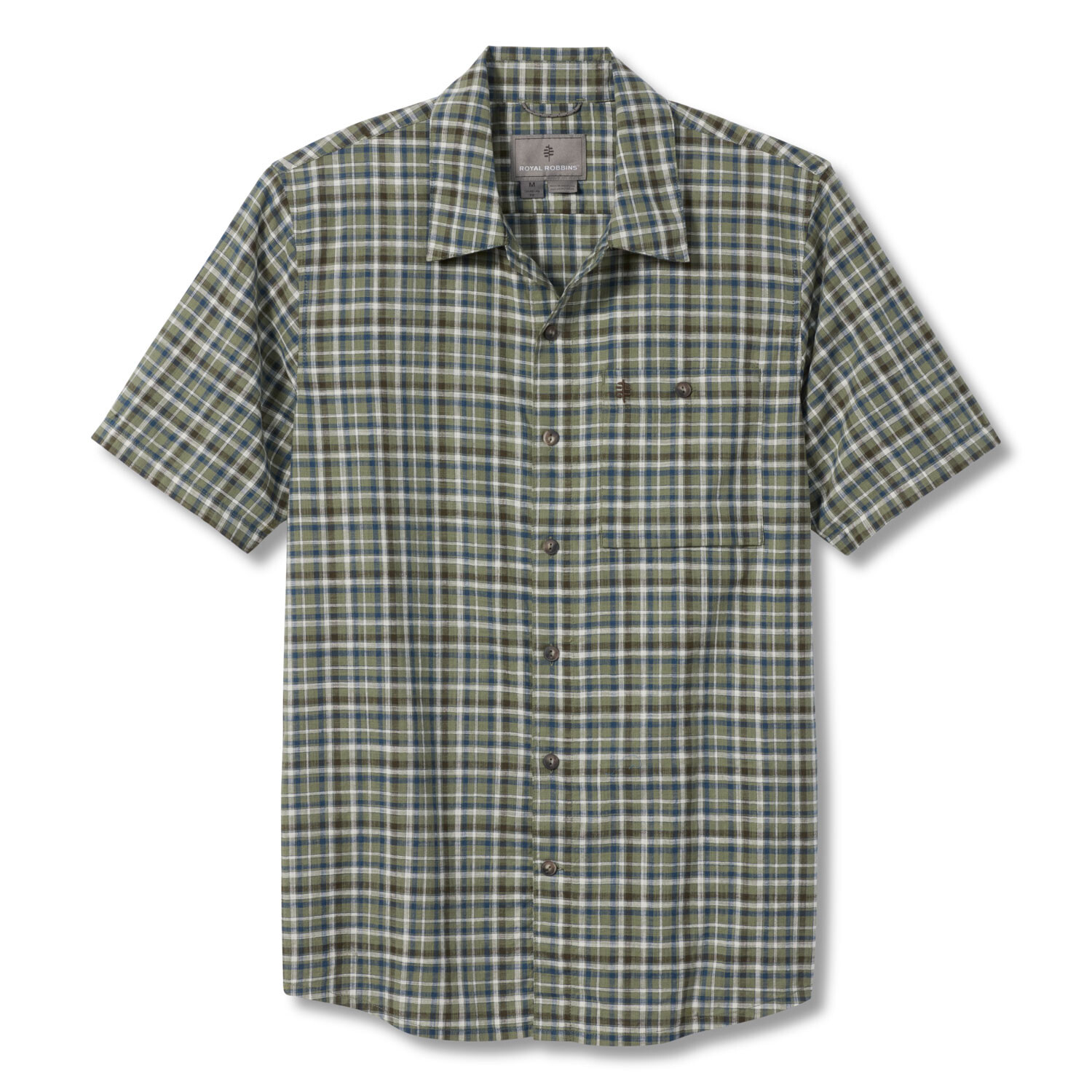 Royal Robbins Mens Redwood Plaid S/S