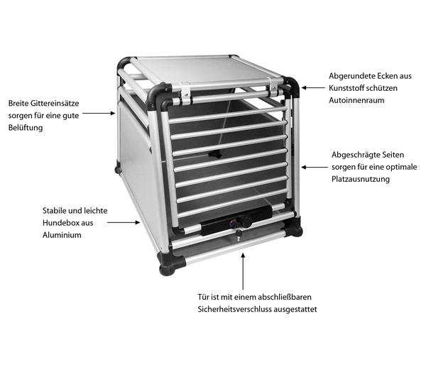 Nobby Hundetransportbox Round Corner