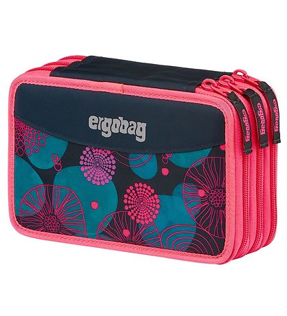 Ergobag Federtasche m. Inhalt - Maxi - CoralBear