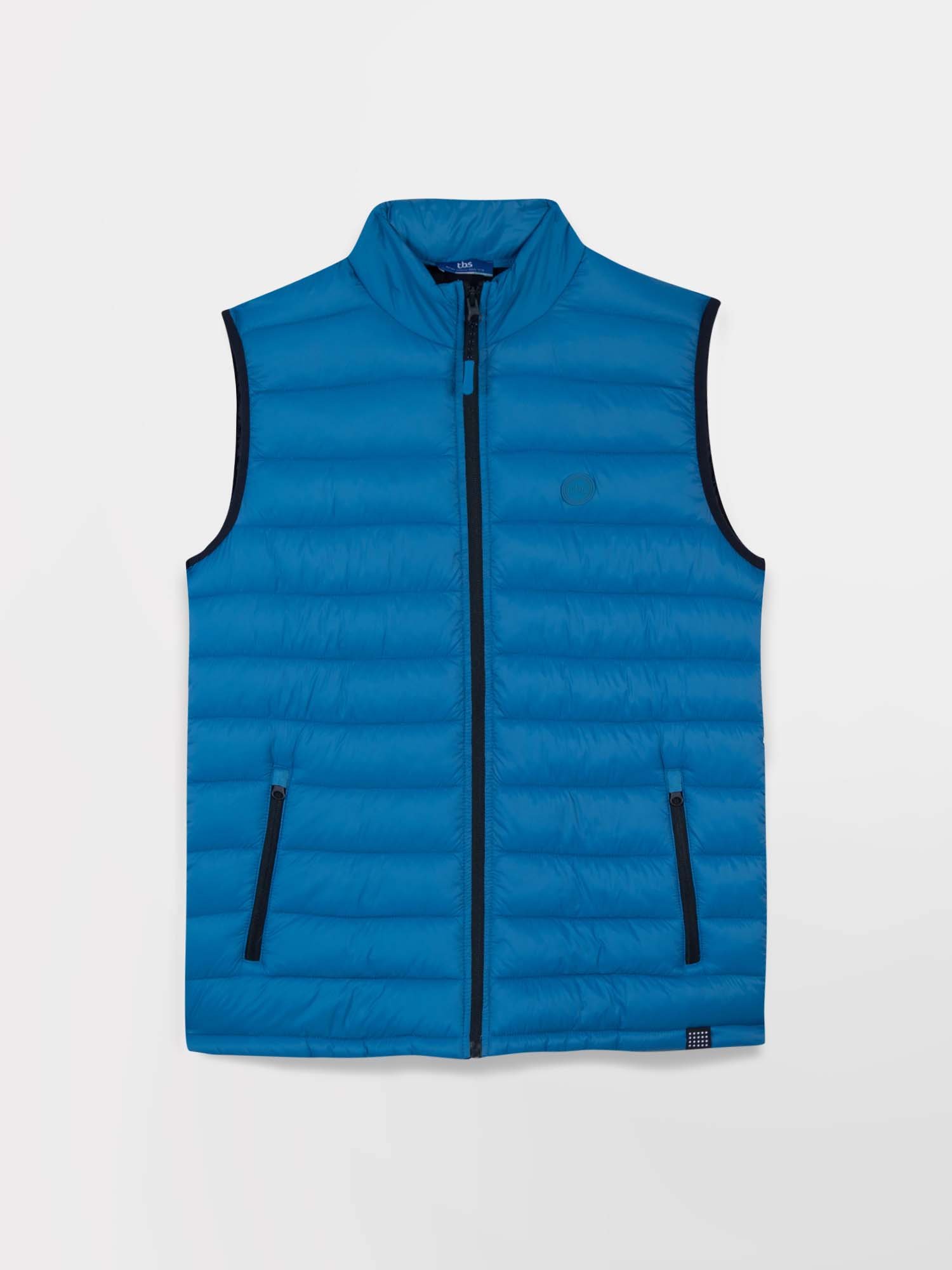 Doudoune Homme Sans Manches Bleu
