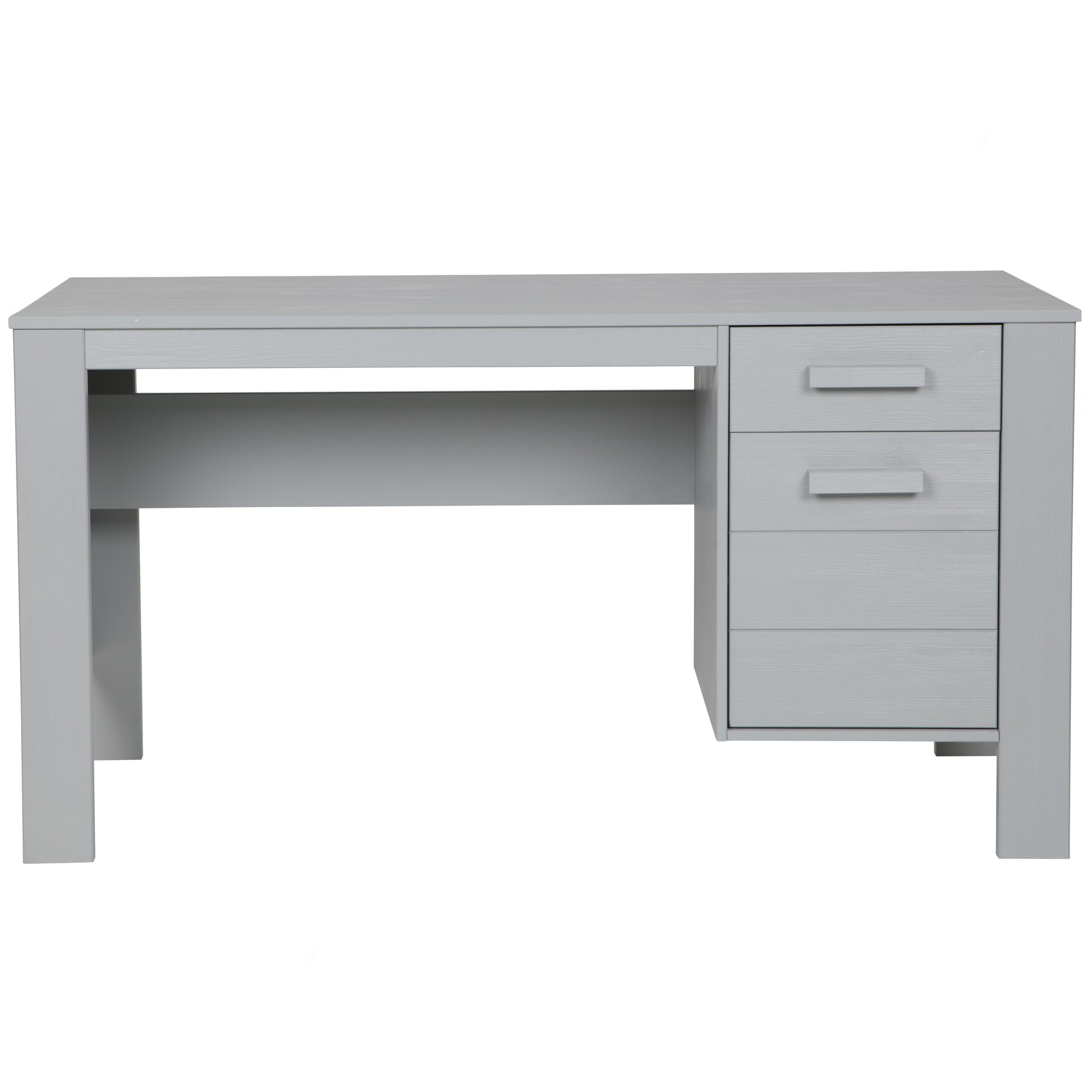 Schreibtisch DENNIS 141 x 74 cm hellgrau