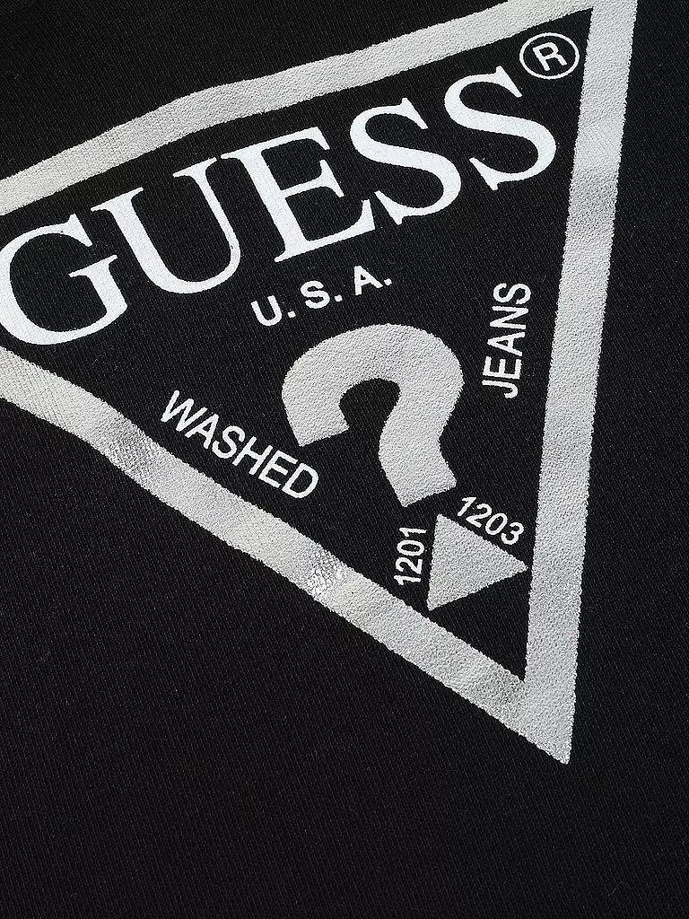 GUESS Mädchen Kapuzensweater - Hoodie schwarz