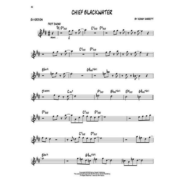 Hal Leonard Jazz Play-Along Kenny Garrett