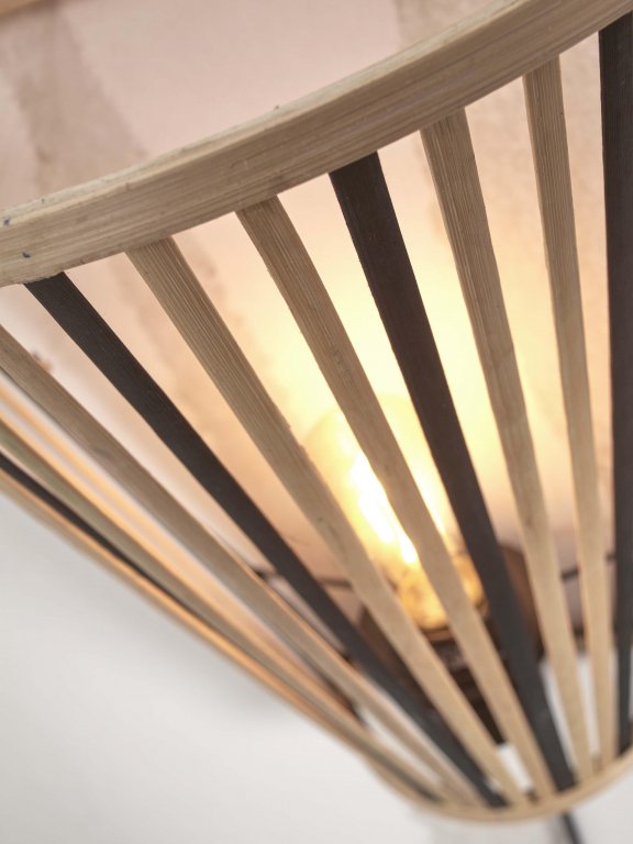 Good&Mojo Merapi wandlamp naturel