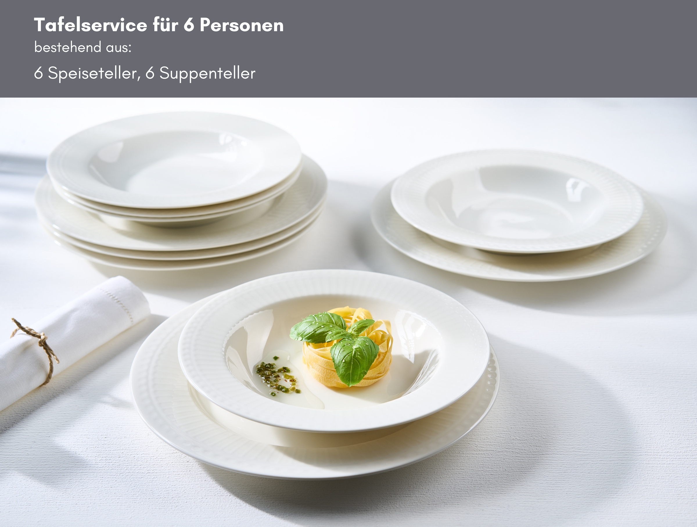 Ritzenhoff & Breker Tafelservice »Sofia« Reliefdekoration