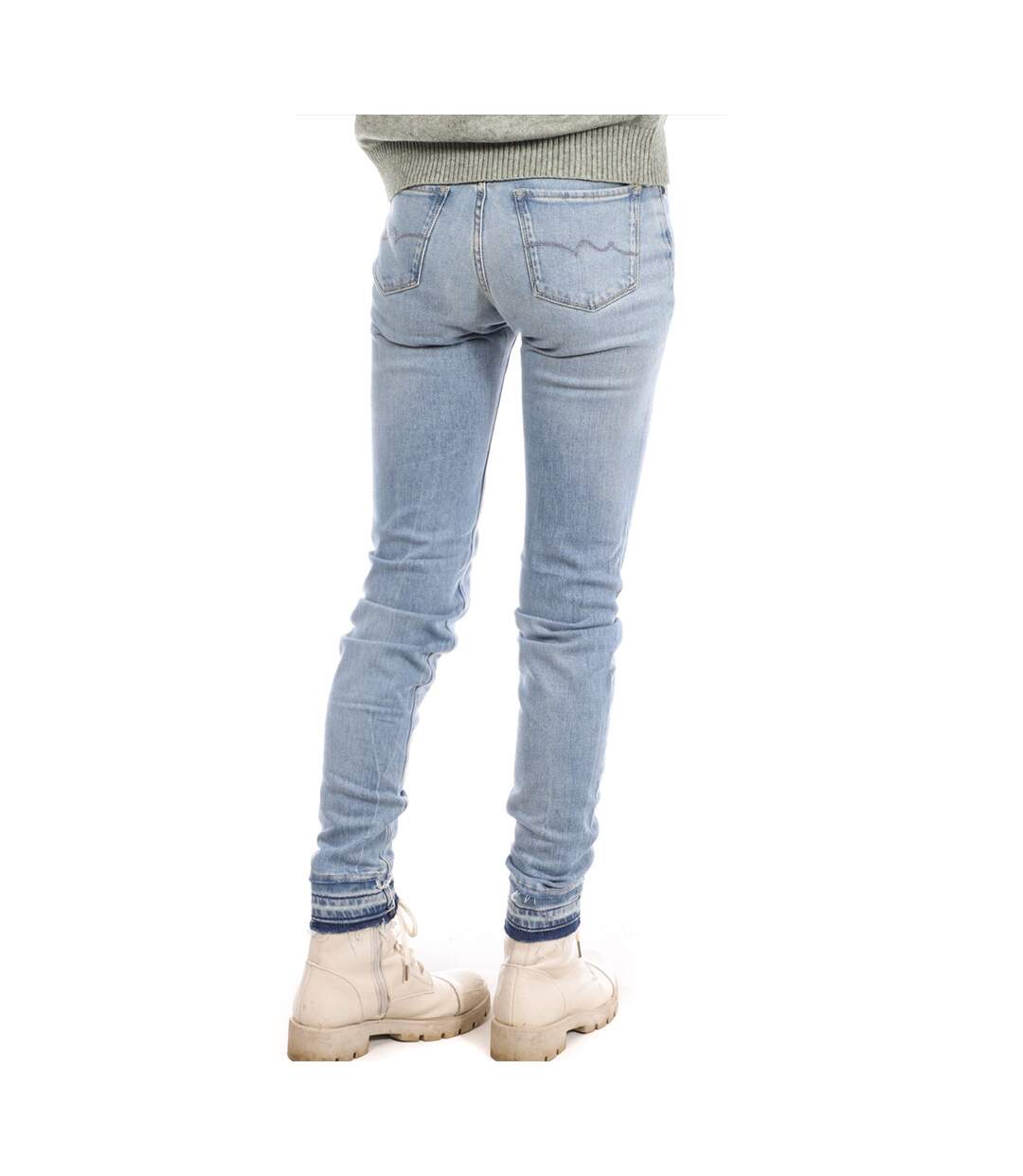 Jean Skinny Bleu Femme Teddy Smith Ava