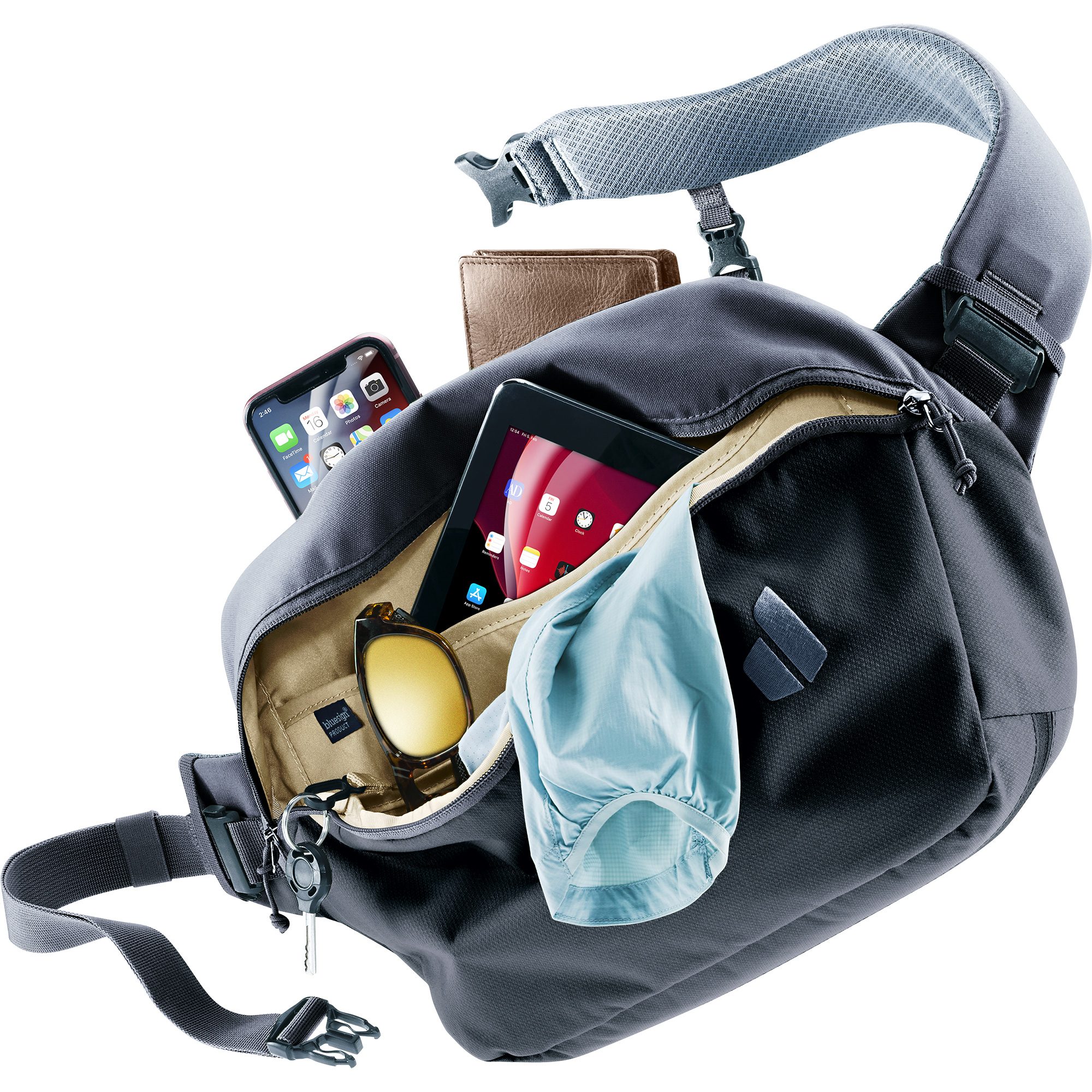 deuter Stroof 8 Sling Bag schwarz