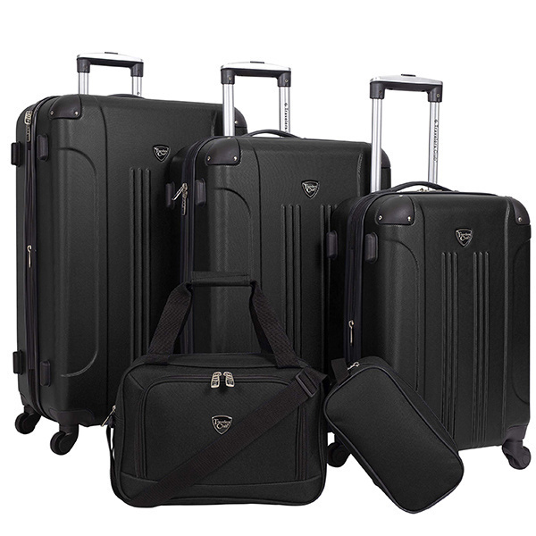Melhor Companheiro de Viagem - Conjunto de 5 Malas com Rodinhas
