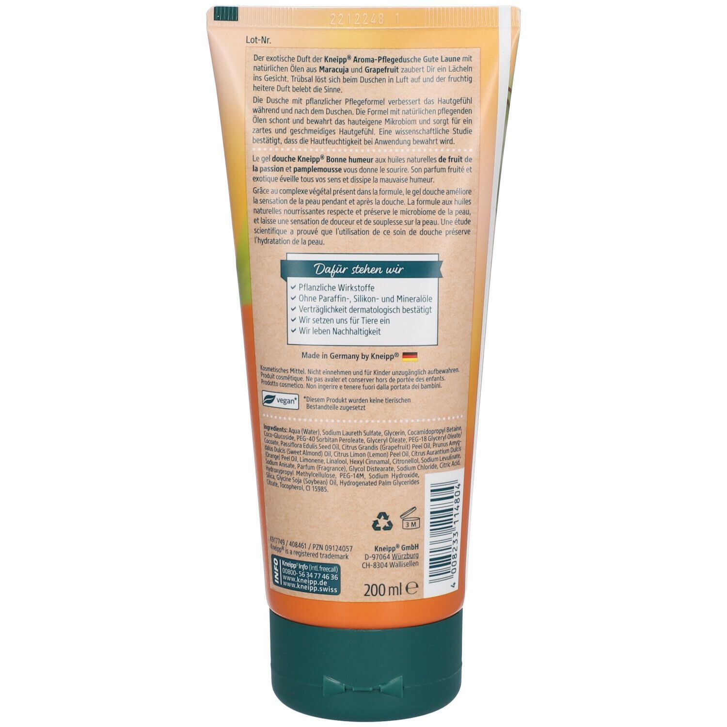 Kneipp® Aroma-Pflegedusche Gute Laune Maracuja Grapefruit