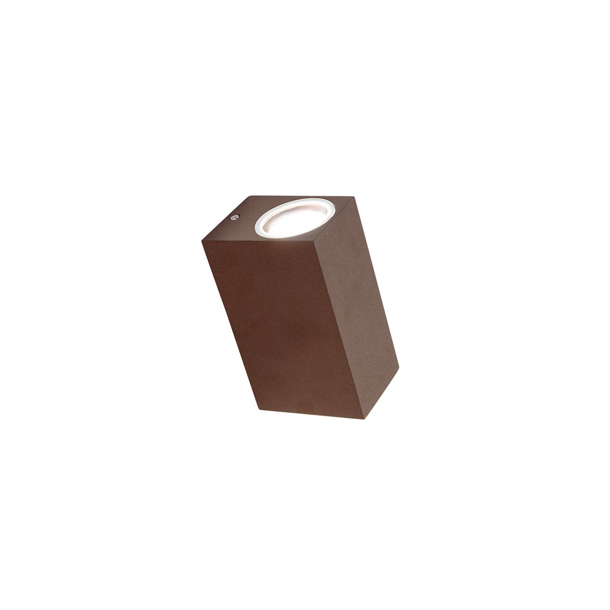 Set van 4 wandlampen roestbruin 2-lichts IP44 - Baleno