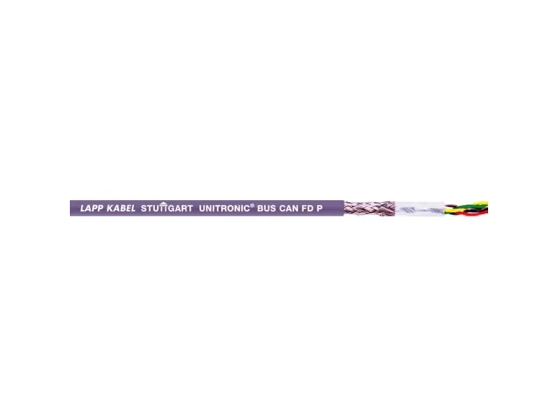 LAPP 2170272/100 Busledning UNITRONIC® BUS 1 x 2 x 0.25 mm² Violet 100 m