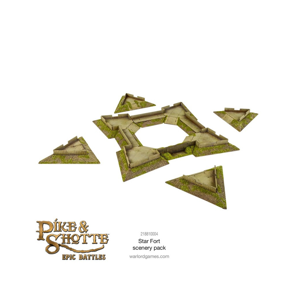 Pike & Shotte Epic Battles - Star Fort Scenery Pack