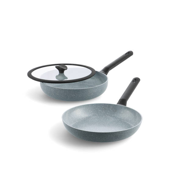 BK Blue Label Granite Hapjespan - Ø 28cm - keramisch (PFAS vrij)