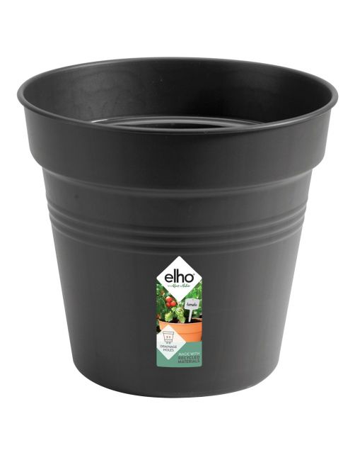 Elho Green Basics Kweekpot - Kweekbenodigdheden - Ø17x15.7 cm Zwart