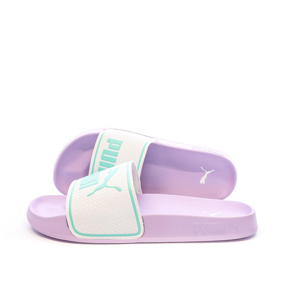 Puma Claquettes Violettes/Blanches/Bleu Homme Puma Leadcat 2.0 384139-01