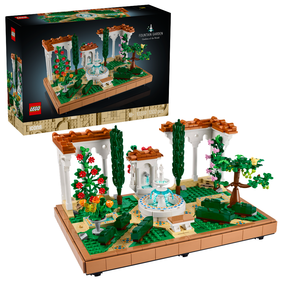 LEGO - Icons - Have med springvand (10359)