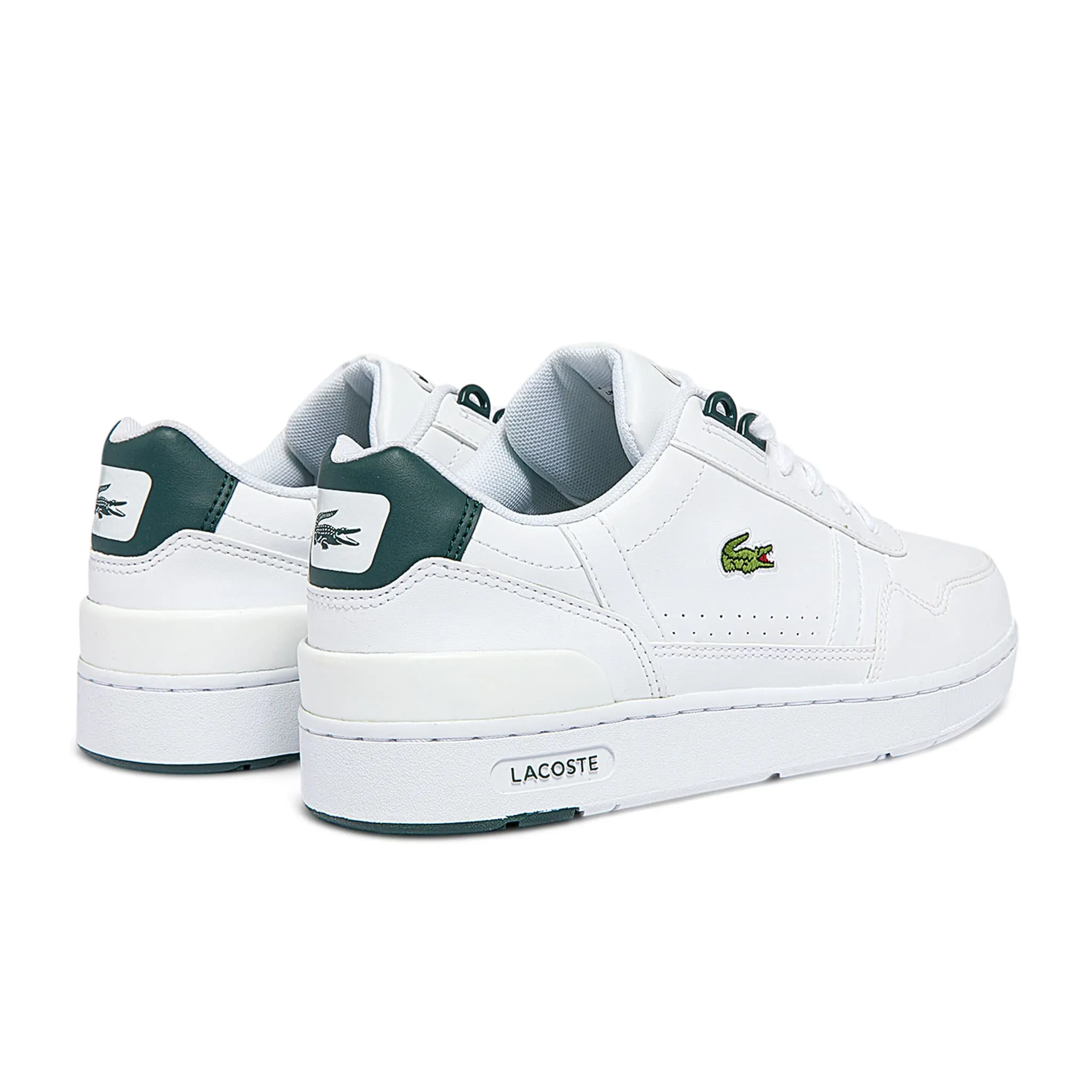 Lacoste Souliers T-Clip Blanc Pointures 3-6