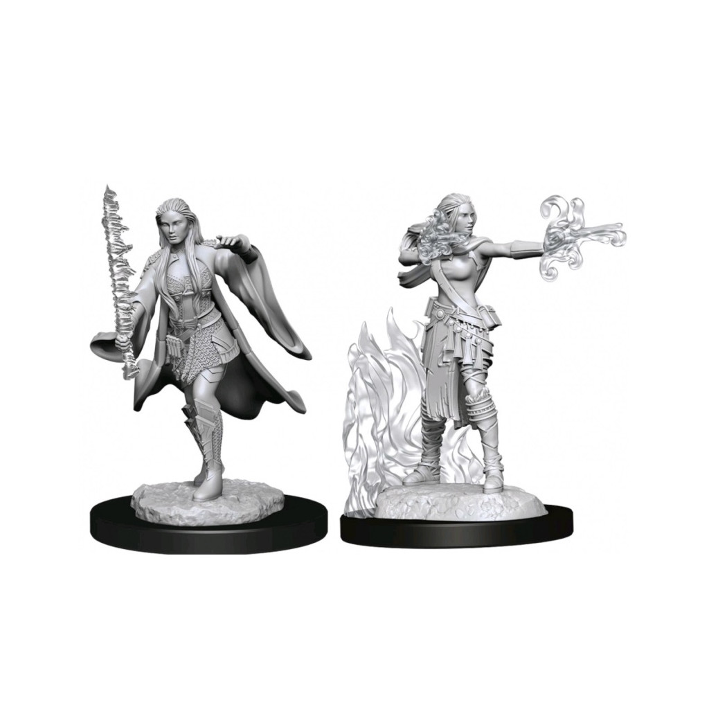 D&D Nolzur's Marvelous Unpainted Miniatures: Warlock & Sorcerer Female