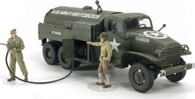 Tamiya - Airfield Fuel Truck U.S. 2 1/2Ton 6X6 Byggesæt - 1:48 - 32579
