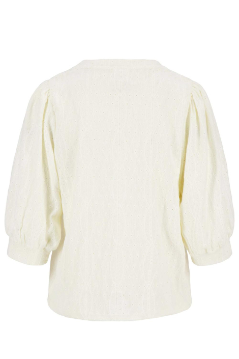 Zusss ecru dames t-shirt