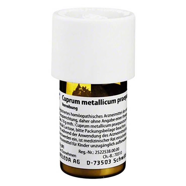 Cuprum metallicum praeparatum D 12 Trituration, 20 g