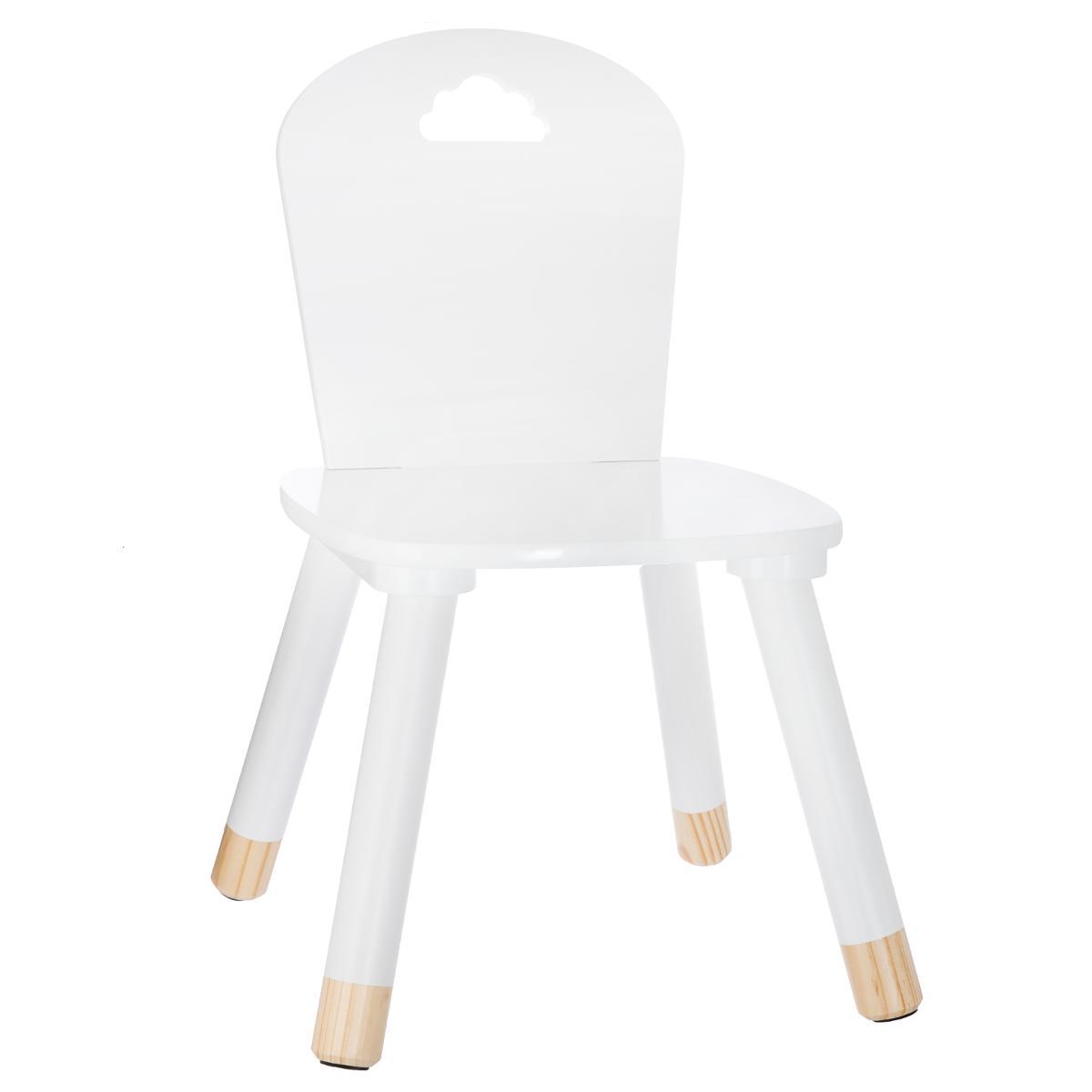 CHAISE DOUCEUR BLANC
