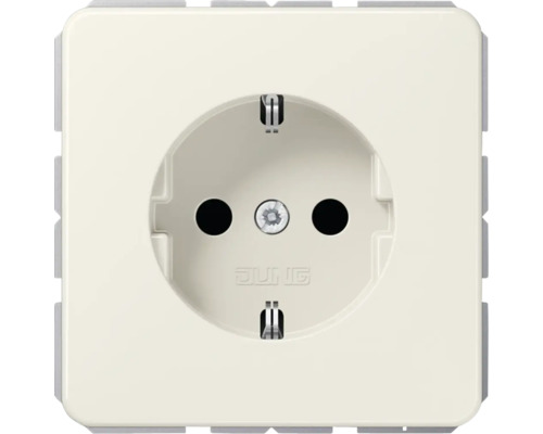 Jung CD 1520 BFKI stopcontact met verhoogde aanraakbeveiliging wit CD 500