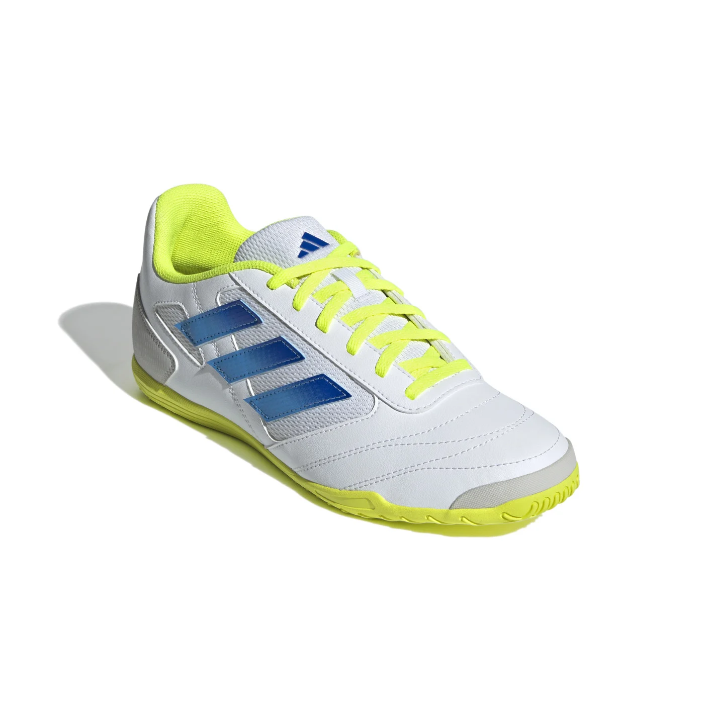 Adidas Super Sala 2 Zaalvoetbalschoenen (IN) Wit Blauw Geel