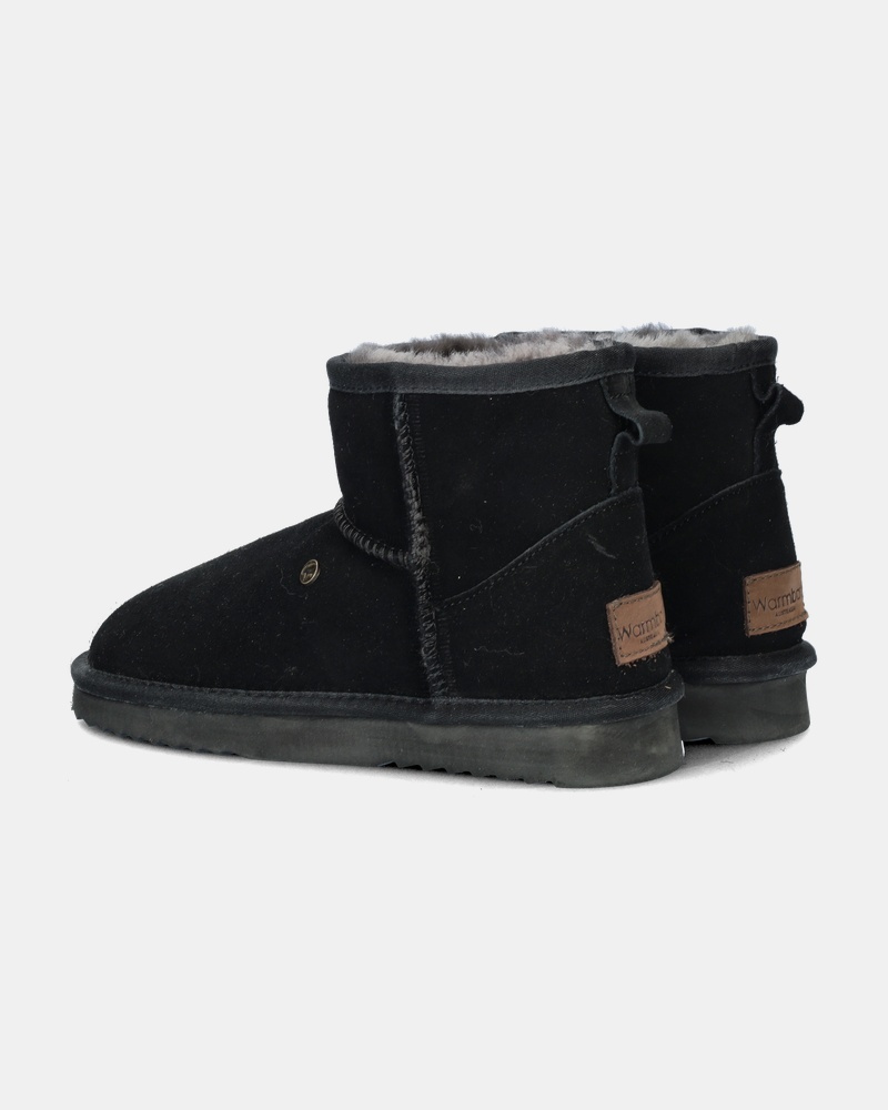 Warmbat Australia Wallaby Gevoerde boots  - zwart