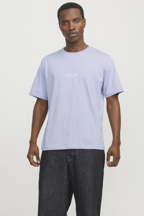 Jack & Jones paarse heren t-shirt