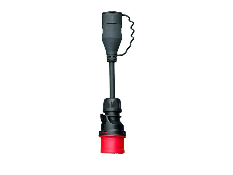 EV Buddy Mobiler Lader EV Buddy Pro Smart 11 kW Swiss Stand Dreiphasiges und einphasiges Laden von Elektroautos mit Typ-2-Anschluss, Kabel 6.5 m