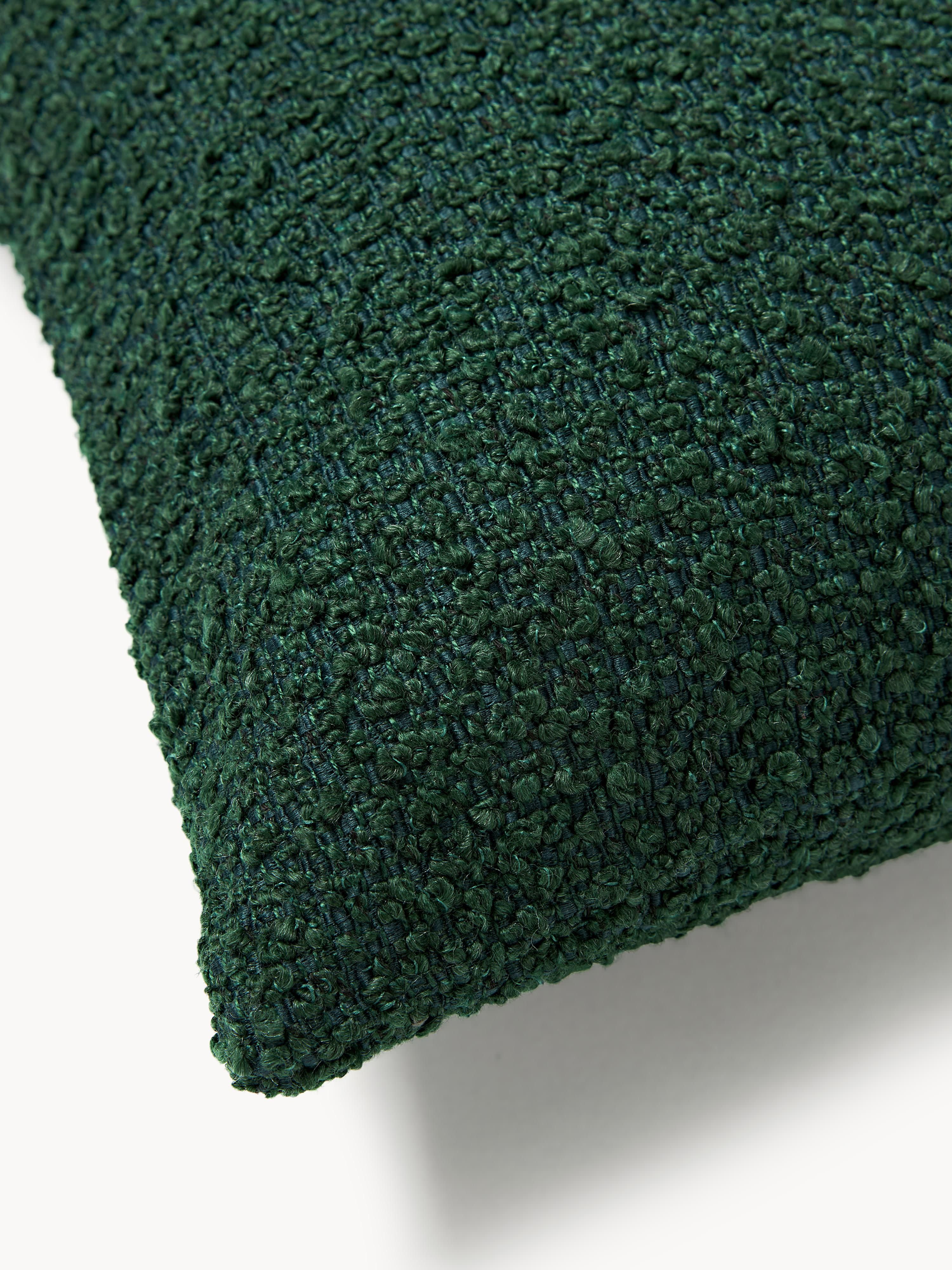 Bouclé kussenhoes Bellamie