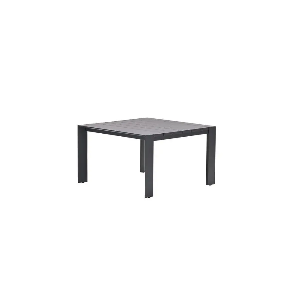 Levanto lounge-diningtafel - 111x111 cm - carbon black