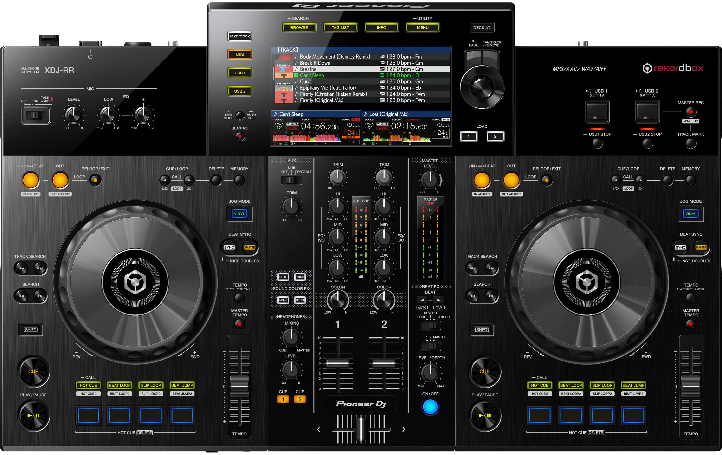 DJ-Controller XDJ-RR<br>All-In-One DJ-System für «rekordbox»