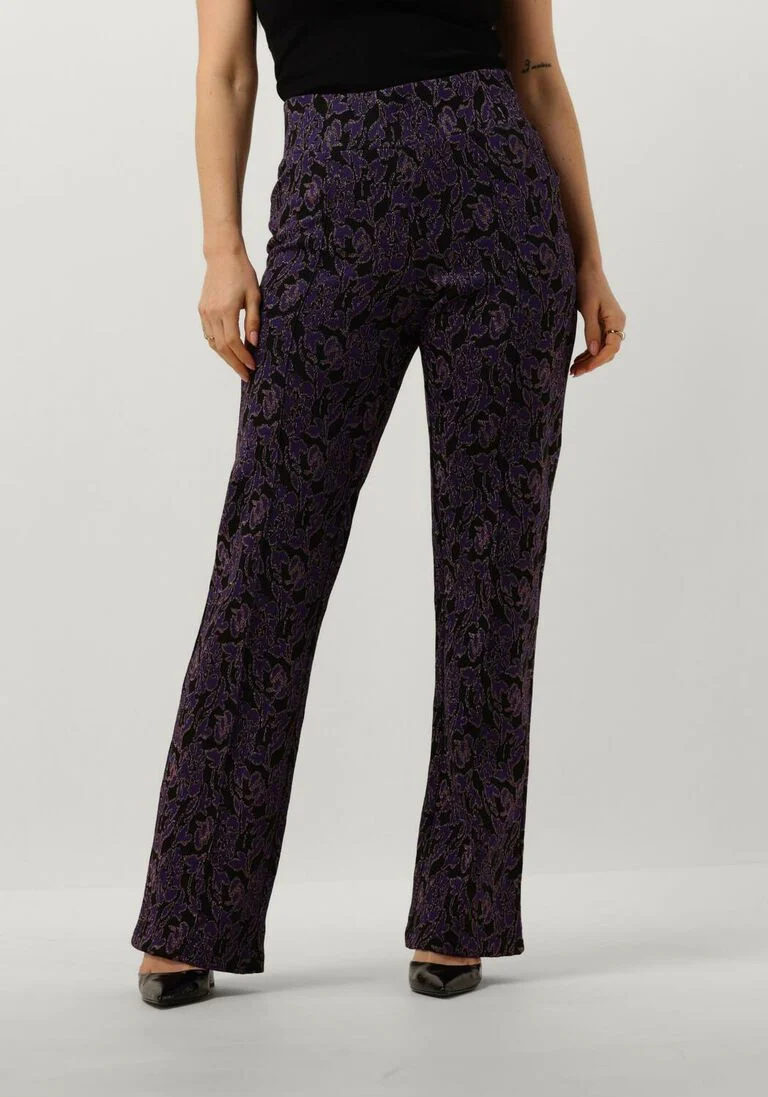 JANSEN AMSTERDAM paarse jansen amsterdam pantalon pamela p23