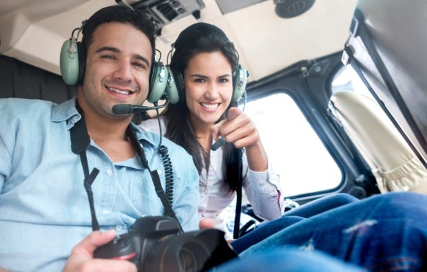 Romantik-Hubschrauber-Rundflug in Leutkirch im Allgäu als Geschenkidee I mydays