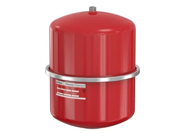 FLAMCO Flexcon Premium trykekspansionsbeholder 25 Liter til lukkede varmeanlæg og køleanlæg. Max 50% Glycol and max up to 35% IPA sprit