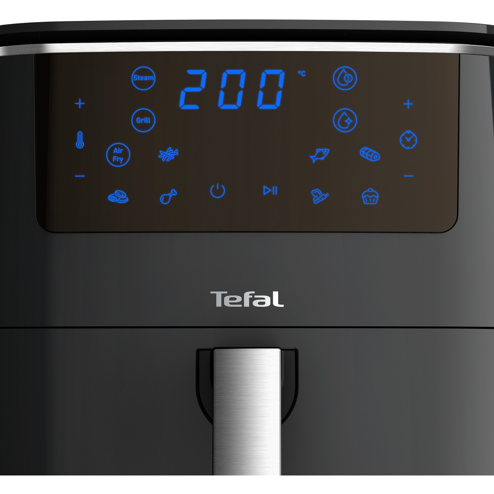 Tefal Heißluftfritteuse Heißluftfritteuse 3-in-1 Easy Fry Grill & Steam