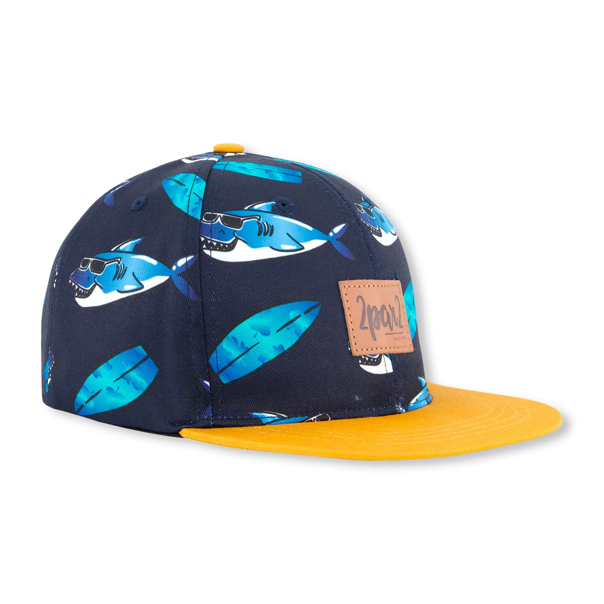 Deux par Deux Casquette Requin 3-12ans