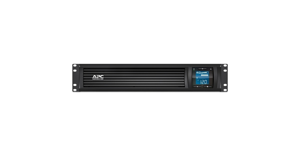 APCSmart-UPS SMC1000I-2UC Noodstroomvoeding ups  (Zwart, 4x C13, USB, Rack Mountable, SmartConnect, 1000VA)