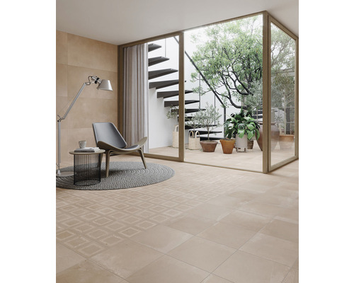 Porseleinen steengoed wand- en vloertegel Cottage Brown 33 x 33 x 0,76 cm mat