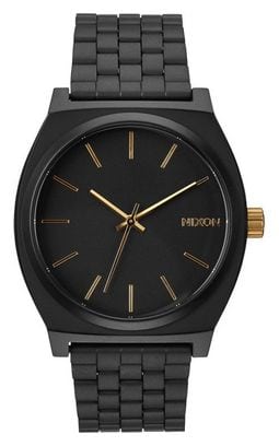 Montre Nixon Time Teller - Matte Black / Gold