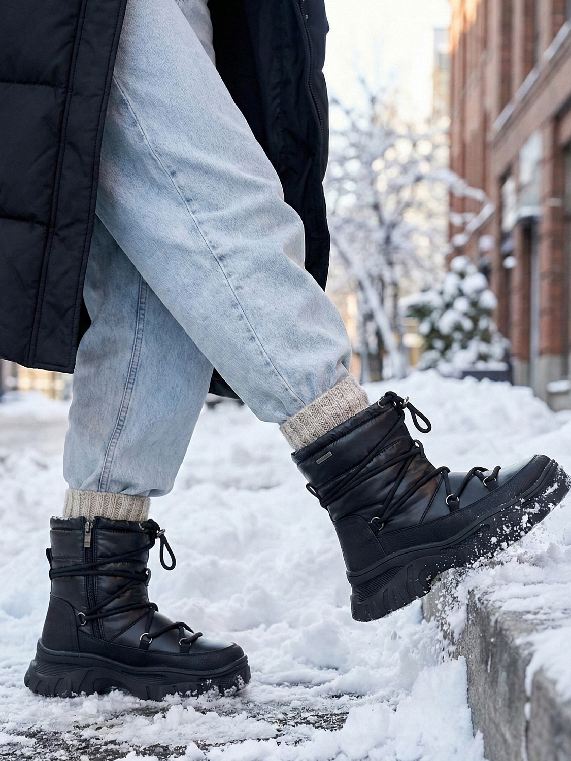 Duffy Panaconi warm waterproof black