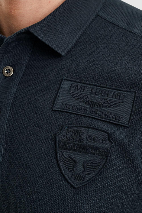 PME legend blauwe heren polo