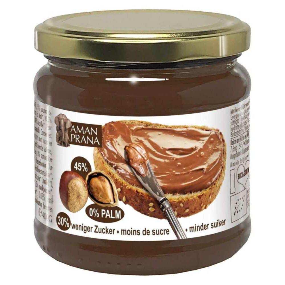 Amanprana Hazelnootpasta Bio 400 gr